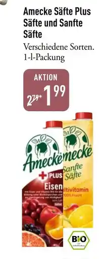Galeria Markthalle Amecke Säfte Plus Säfte und Sanfte Säfte Angebot