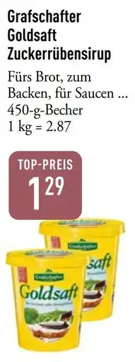Galeria Markthalle Grafschafter Goldsaft Zuckerrübensirup Angebot