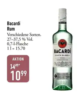Galeria Markthalle Bacardi Rum Angebot