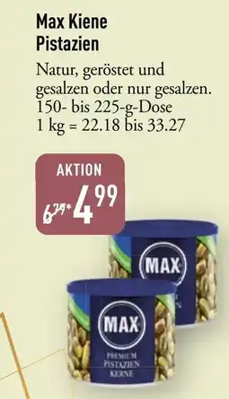 Galeria Markthalle Max Kiene Pistazien Angebot
