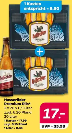 NETTO Hasseröder Premium Pils Angebot