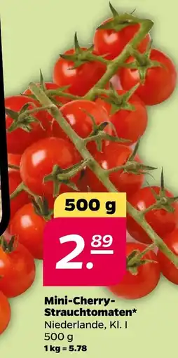 NETTO Mini-Cherry- Strauchtomaten Angebot
