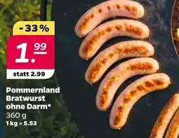 NETTO Pommernland Bratwurst ohne Darm Angebot
