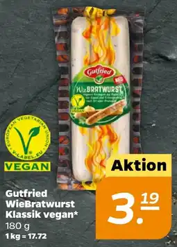 NETTO Gutfried WieBratwurst Klassik vegan Angebot