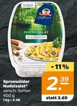 NETTO Spreewälder Nudelsalat Angebot