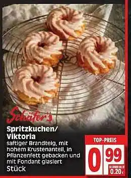 Edeka Schäfer's Spritzkuchen Oder Viktoria Angebot