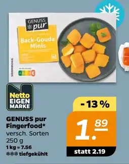 NETTO GENUSS pur Fingerfood Angebot