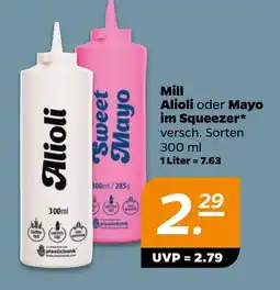NETTO Mill Alioli oder Mayo im Squeezer Angebot