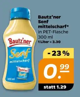 NETTO Bautz'ner Senf mittelscharf Angebot
