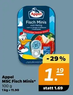 NETTO Appel MSC Fisch Minis Angebot