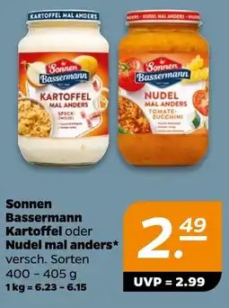 NETTO Sonnen Bassermann Kartoffel oder Nudel mal anders Angebot