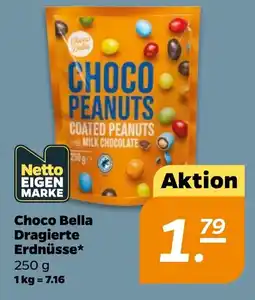 NETTO Choco Bella Dragierte Erdnüsse Angebot