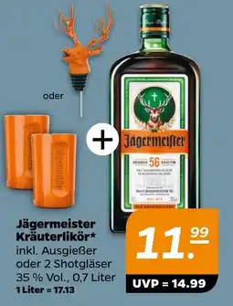 NETTO Jägermeister Kräuterlikör Angebot