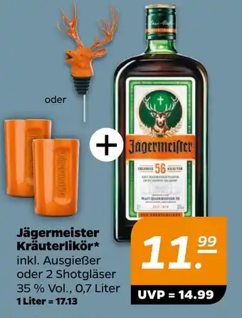 Netto Jägermeister Kräuterlikör Angebot