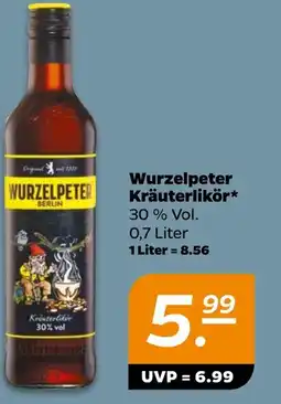 NETTO Wurzelpeter Kräuterlikör Angebot
