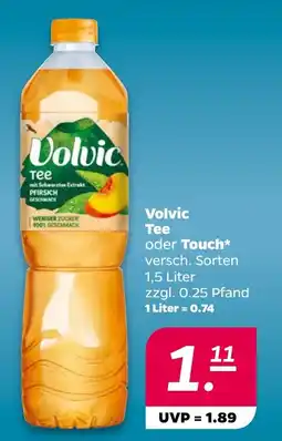 NETTO Volvic Tee oder Touch Angebot
