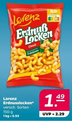 NETTO Lorenz Erdnusslocken Angebot