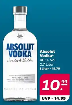 NETTO Absolut Vodka Angebot