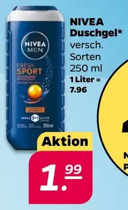 NETTO NIVEA Duschgel Angebot