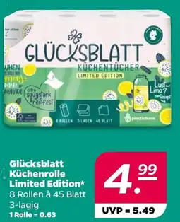 NETTO Glücksblatt Küchenrolle Limited Edition Angebot