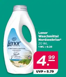 NETTO Lenor Waschmittel Nordseebrise Angebot
