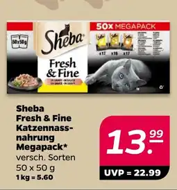 NETTO Sheba Fresh & Fine Katzennass- nahrung Megapack Angebot