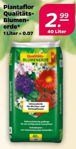 NETTO Plantaflor Qualitäts- Blumenerde Angebot