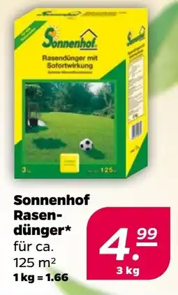 NETTO Sonnenhof Rasendünger Angebot