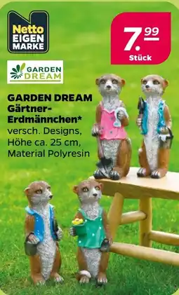 NETTO GARDEN DREAM Gärtner- Erdmännchen Angebot