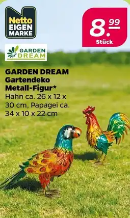 NETTO GARDEN DREAM Gartendeko Metall-Figur Angebot