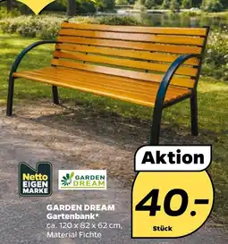 NETTO GARDEN DREAM Gartenbank Angebot