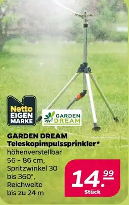 NETTO GARDEN DREAM Teleskopimpulssprinkler Angebot