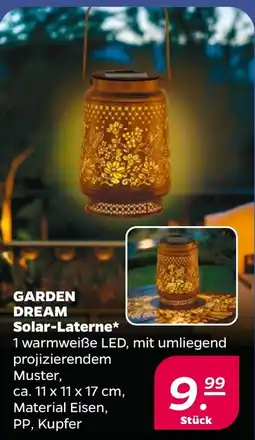 NETTO GARDEN DREAM Solar-Laterne Angebot