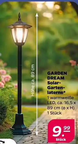 NETTO GARDEN DREAM Solar- Gartenlaterne Angebot