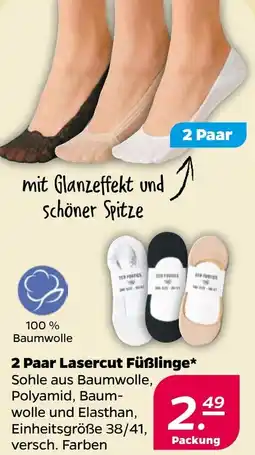 NETTO Lasercut Füßlinge Angebot