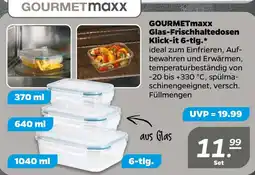 NETTO GOURMETmaxx Glas-Frischhaltedosen Klick-it Angebot