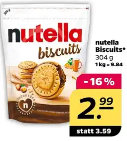 NETTO nutella Biscuits Angebot