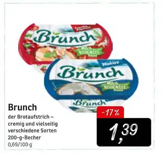 KONSUM Brunch Angebot