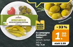 NETTO la campagna Antipasti- Teller Angebot