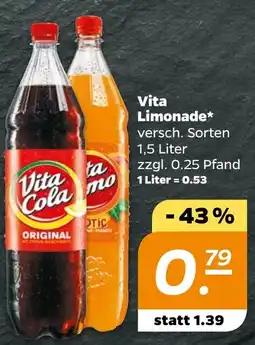 NETTO Vita Limonade Angebot