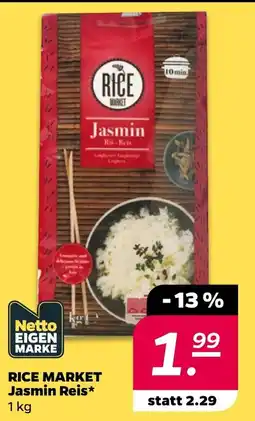NETTO RICE MARKET Jasmin Reis Angebot