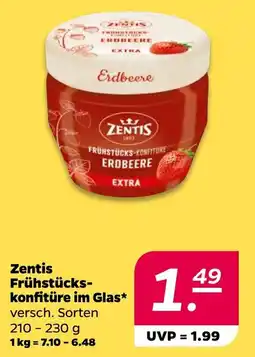 NETTO Zentis Frühstückskonfitüre im Glas Angebot
