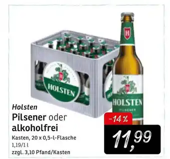 KONSUM Holsten Pilsener Oder Alkoholfrei Angebot