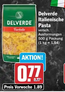 HIT Delverde Italienische Pasta Angebot