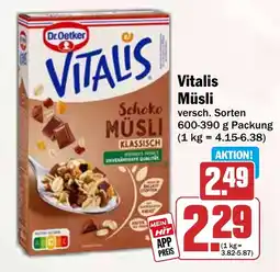 HIT Vitalis Müsli Angebot