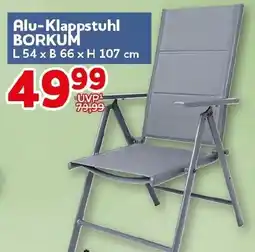 CENTERSHOP Alu-Klappstuhl BORKUM Angebot