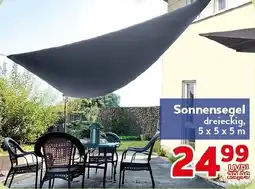 CENTERSHOP Sonnensegel Angebot