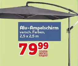 CENTERSHOP Alu-Ampelschirm Angebot