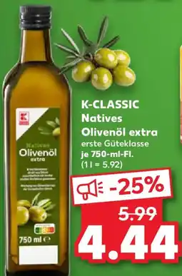 Kaufland K-CLASSIC Natives Olivenöl extra Angebot