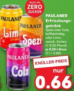 Kaufland PAULANER Erfrischungsgetränk Angebot